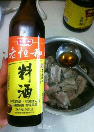 糖醋排骨~一份排骨搞定一菜一汤的做法步骤:5