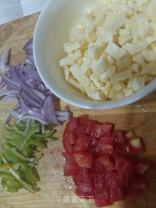 鸡肉披萨的做法步骤:7