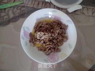 孜然肉片的做法步骤:8
