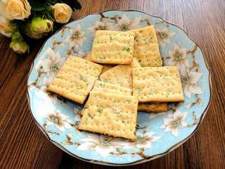 香葱苏打饼干的做法步骤:12