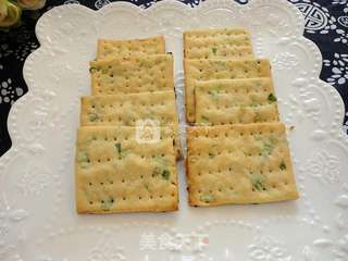 香葱苏打饼干的做法步骤:11