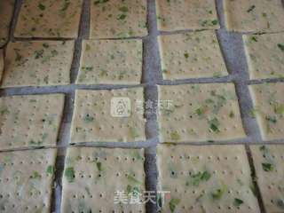 香葱苏打饼干的做法步骤:9