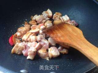 笋干焖肉的做法步骤:5