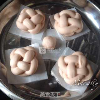 大绣球馒头的做法步骤:18