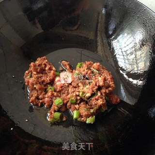 肉末茄子的做法步骤:4