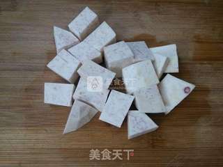 清蒸香芋排骨的做法步骤:4