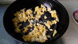 培根时蔬蛋炒饭的做法步骤:5