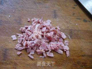 培根鸡蛋蒸豆腐的做法步骤:2