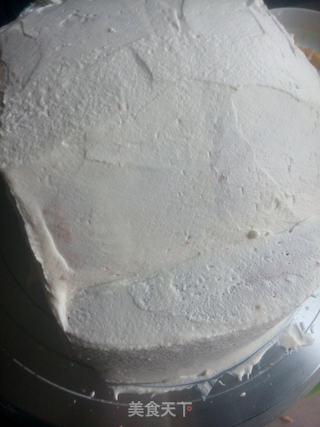 粉色系小汽车蛋糕的做法步骤:8