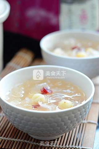 【天际TONZE微电脑隔水电炖锅】冰糖银耳莲子羹的做法步骤:14