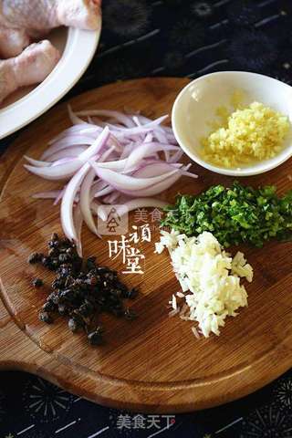野山椒豆豉蒸鸡腿的做法步骤:4