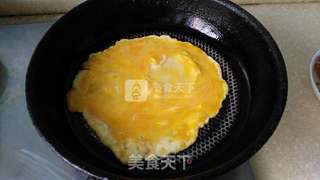 培根时蔬蛋炒饭的做法步骤:4