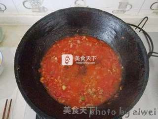 番茄肉酱意面的做法步骤:12
