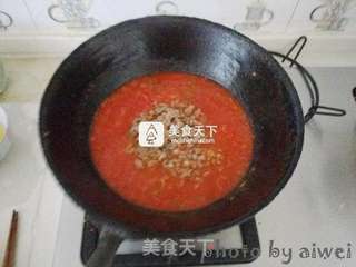 番茄肉酱意面的做法步骤:11