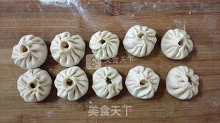生煎包的做法步骤:22