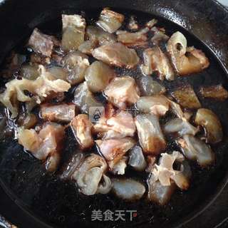葱烧蹄筋的做法步骤:7