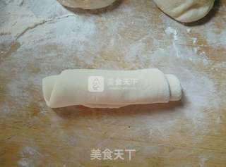 葱香沙拉排包的做法步骤:4