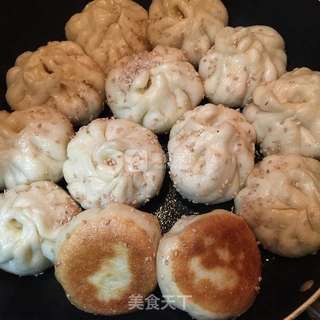 生煎包的做法步骤:14