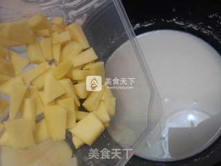 芒果牛奶雪糕的做法步骤:4