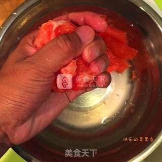 红苹果葡萄柚果酱的做法步骤:4