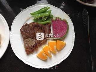 和风牛排的做法步骤:11