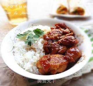 照烧鸡腿饭的做法步骤:11