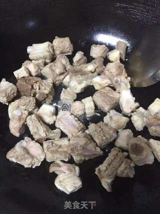 孜然排骨的做法步骤:4
