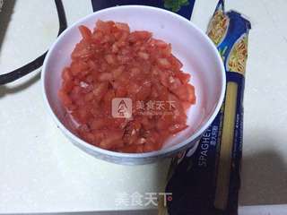 番茄碎肉意大利面的做法步骤:6