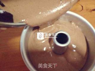 巧克力戚风蛋糕的做法步骤:19