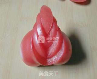 西红柿天鹅的做法步骤:5