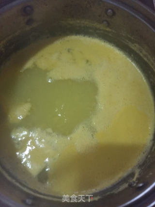 玉米蛋花甜汤的做法步骤:5