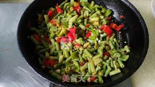 辣味豇豆的做法步骤:7