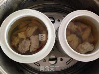 牛蒡薏仁排骨汤----天际 DGZN22-22BWG云智能隔水电炖锅体验的做法步骤:10