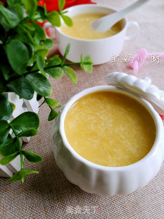 玉米蛋花甜汤的做法步骤:9