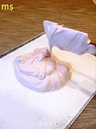 【曼思甜品分享】入口即化的粉嫩【树莓棉花糖】的做法步骤:8
