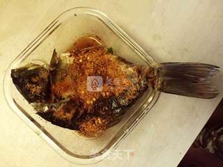 减肥餐微波孜然鲫鱼的做法步骤:4