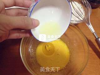 巧克力戚风蛋糕的做法步骤:3