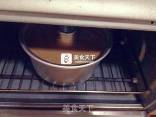 巧克力戚风蛋糕的做法步骤:20