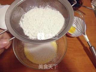 巧克力戚风蛋糕的做法步骤:9