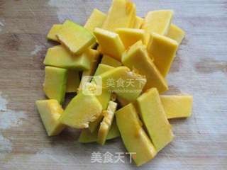 南瓜布丁的做法步骤:2