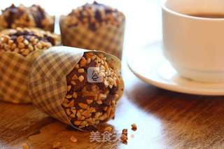 花生巧克力蛋糕的做法步骤:10