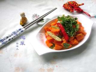 开胃小咸菜---酸辣泡菜的做法步骤:8