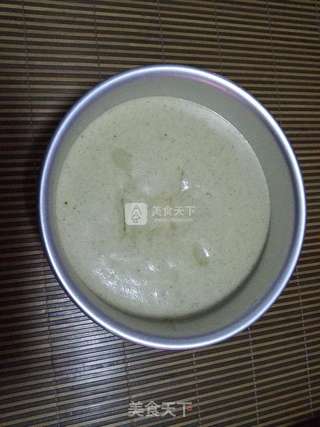 6寸轻抹茶戚风蛋糕的做法步骤:6