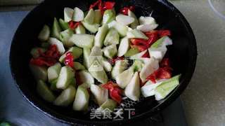 丝瓜毛豆---快手素炒也美味的做法步骤:4