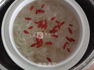 枸杞银耳汤----天际 DGZN22-22BWG云智能隔水电炖锅体验的做法步骤:8