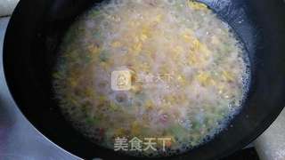 丝瓜蛋花疙瘩汤的做法步骤:9