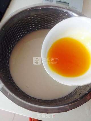 马蹄粉拉皮糕的做法步骤:7