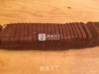可可杏仁饼干的做法步骤:11