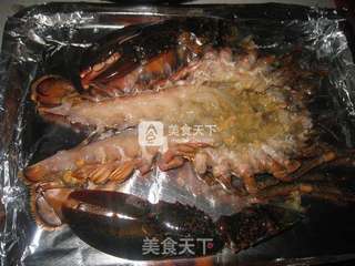 蒜蓉奶油烤龙虾的做法步骤:6