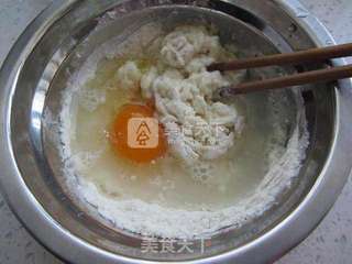 马兰鸡蛋面饼的做法步骤:4